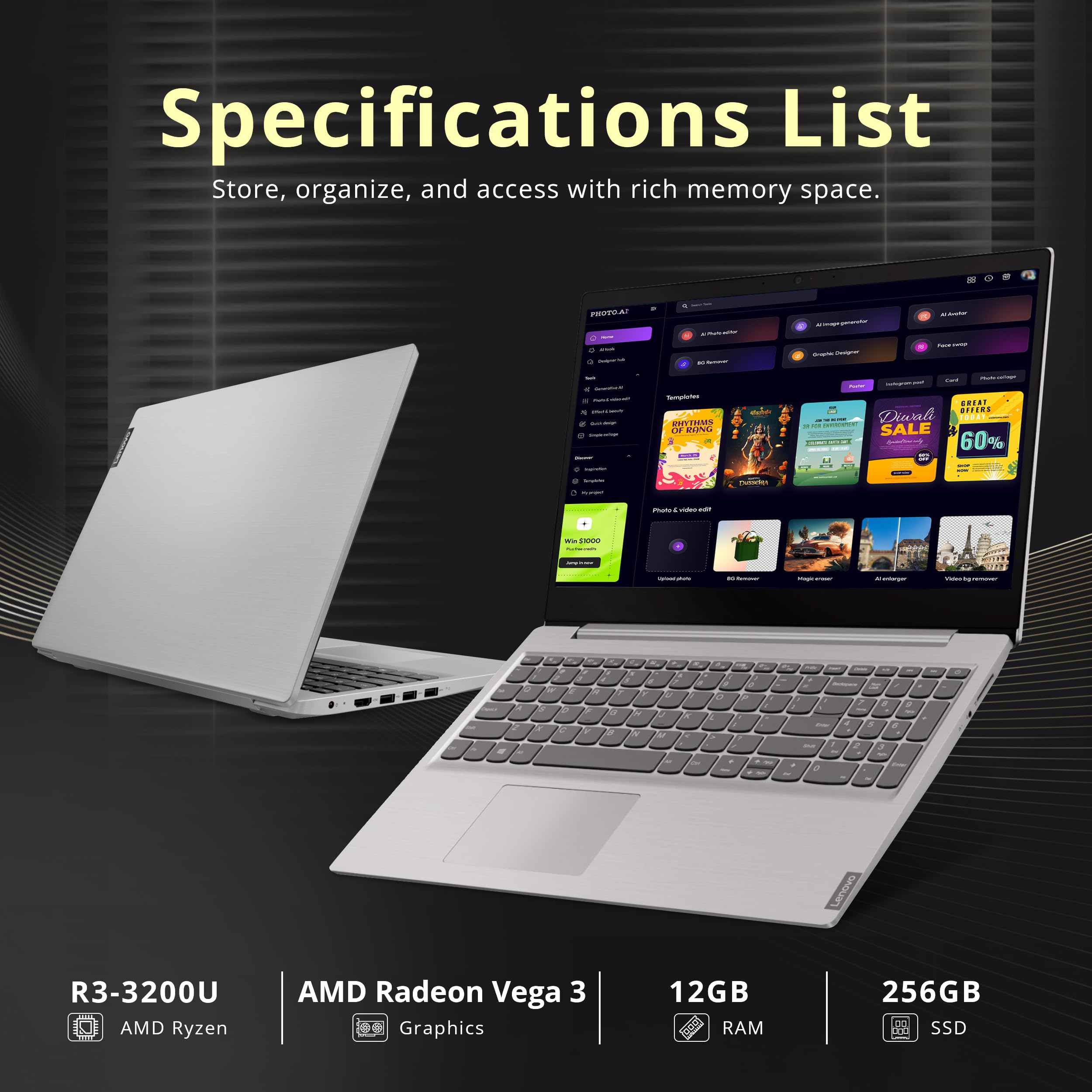 Amazon.com: Lenovo IdeaPad 15.6